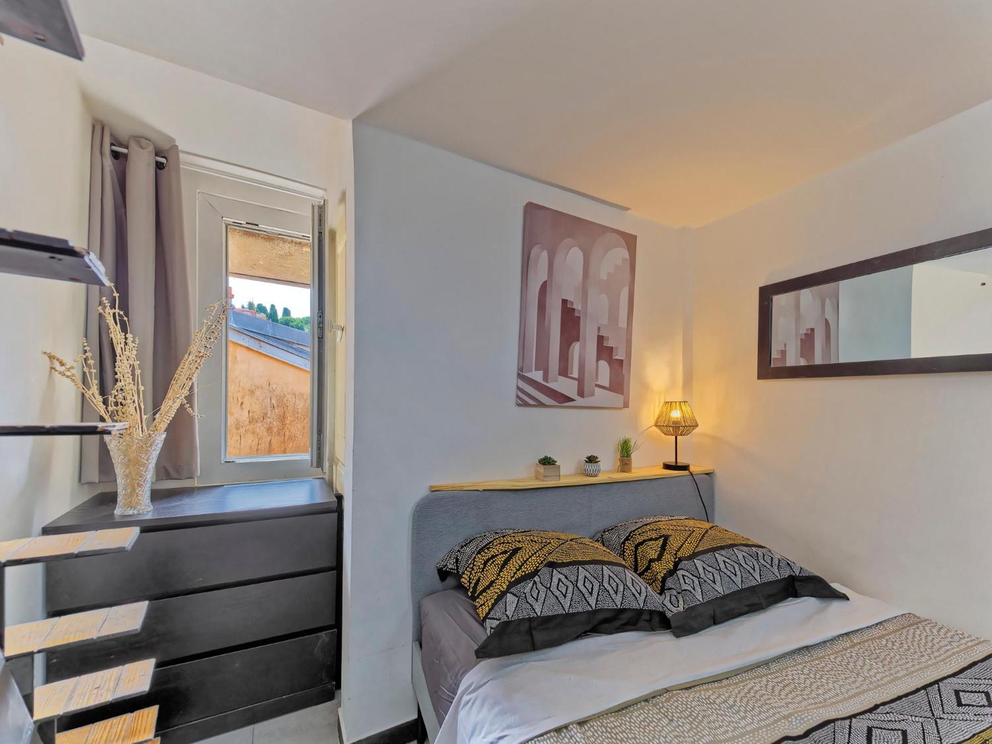 Appartement Cosy Avec Vue Panoramique ! Nice Eksteriør billede